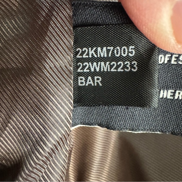 Guess Vintage Dark Brown Leather Button Blazer Jacket Women Size Large - Picture 9 of 11